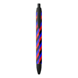 Stylo Bleu Drapeau de fierté polyamoureuse