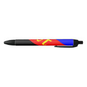 Stylo Bleu Drapeau de fierté polyamoureuse (Bas)