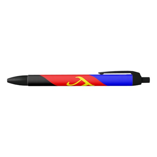 Stylo Bleu Drapeau de fierté polyamoureuse (Haut)