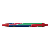 Stylo Bleu Drapeau de la Namibie (Dos)