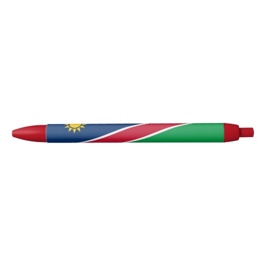 Stylo Bleu Drapeau de la Namibie (Devant)