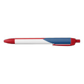 Stylo Bleu Drapeau de la République tchèque (Bas)