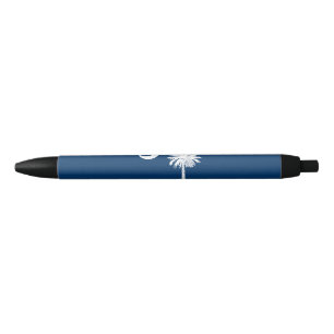 Stylo Bleu Drapeau de l'État de la Caroline du Sud