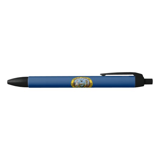 Stylo Bleu Drapeau de l'État de l'Idaho (Haut)