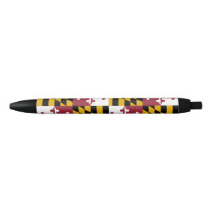 Stylo Bleu Drapeau de l'État du Maryland
