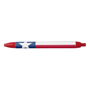 Stylo Bleu Drapeau de l'État du Texas