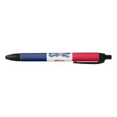 Stylo Bleu Drapeau de l'Iowa (Bas)