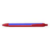 Stylo Bleu Drapeau de Mordovie (Dos)