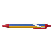 Stylo Bleu Drapeau du Haut-Karabagh (Bas)