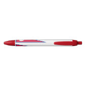 Stylo Bleu Drapeau du Népal (Dos)