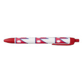 Stylo Bleu Drapeau du Népal (Bas)