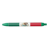 Stylo Bleu Drapeau mexicain (Devant)