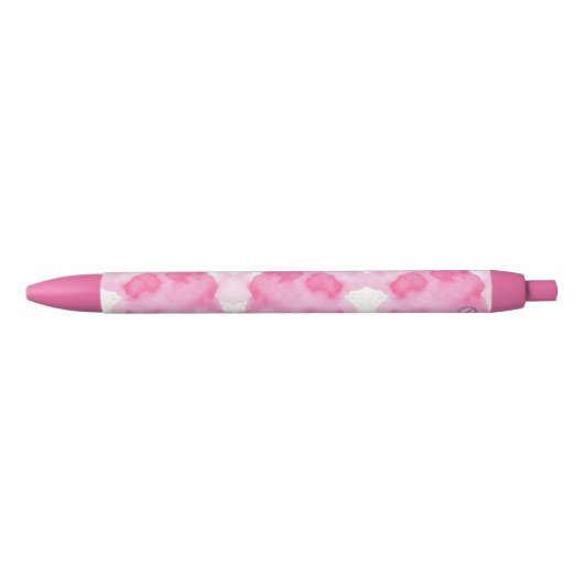 Stylo Bleu Dusty Rose Sprinkled Gold (Devant)