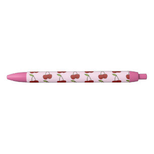 Stylo Bleu Écriture de Kawaii Cherries