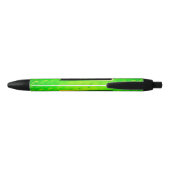 Stylo Bleu Élégant néon fluorescent (Dos)