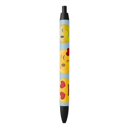 Stylo Bleu Emoji Pen (devant Vertical)