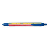 Stylo Bleu Eric Carle | Caterpillar Rainbow Stripe Motif (Dos)