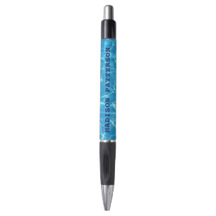 Stylo Bleu étincelant Bleu de l'équipe de baignade Bleu