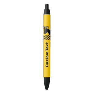 Stylo Bleu Excavateur