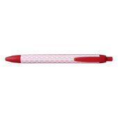 Stylo Bleu F & L En vichy rose (Dos)