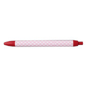 Stylo Bleu F & L En vichy rose (Devant)