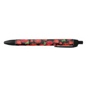 Stylo Bleu Fraises rouges délicieuses, (Bas)