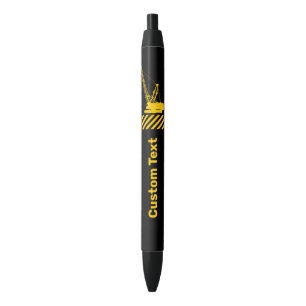 Stylo Bleu Grue de construction
