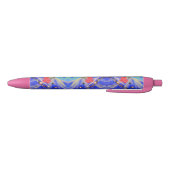 Stylo Bleu Happy Girl with Birds Pen (Bas)