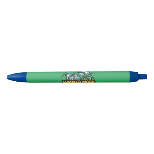 Stylo Bleu Humeur d'été (Devant)