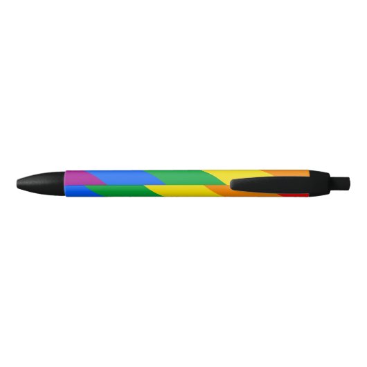 Stylo Bleu Indicateur gay pride (Dos)
