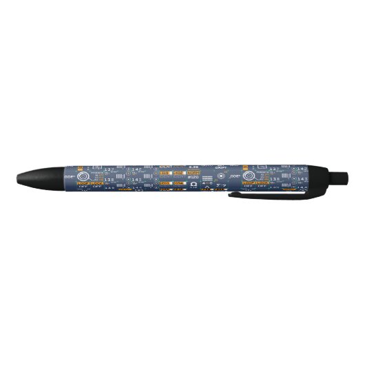 Stylo Bleu Interface d'interaction homme-ordinateur (Bas)