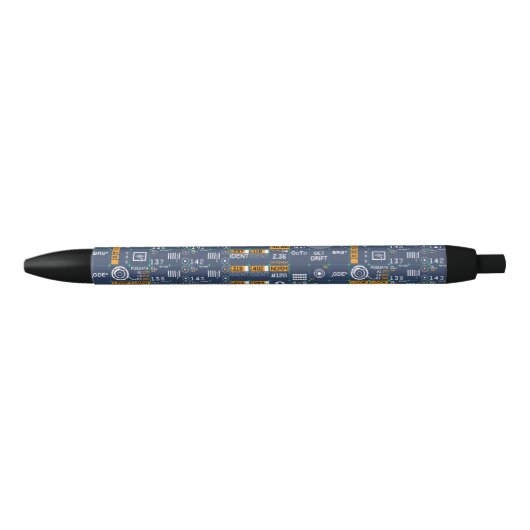 Stylo Bleu Interface d'interaction homme-ordinateur (Devant)