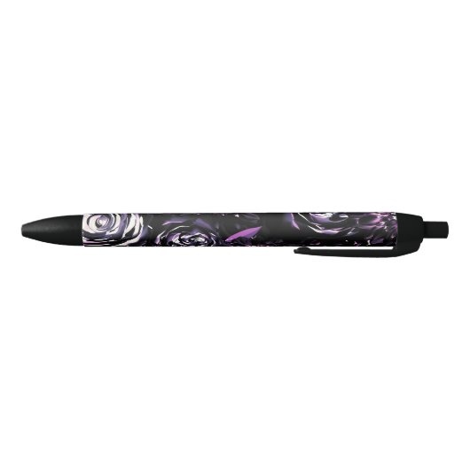 Stylo Bleu Jardin foncé Vis mauve Fleurs de Glam (Bas)