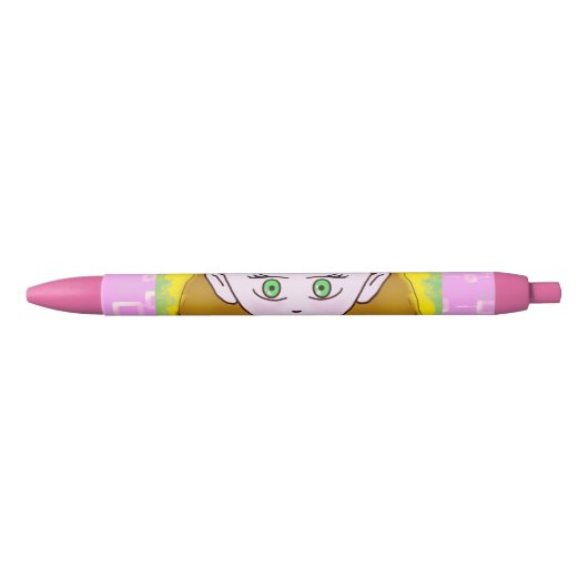 Stylo Bleu Joli rose (Devant)