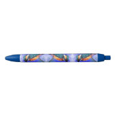 Stylo Bleu Kingfisher Bird Pen (Devant)