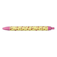 le motif de fleur mignon girly de coccinelle et de