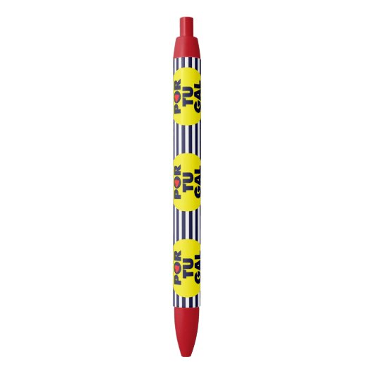 Stylo Bleu Le soleil portugais (devant Vertical)