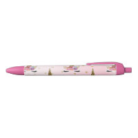 Licorne Filles Pailleté Rose Et Or Fleur Couronne