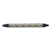 Stylo Bleu Licorne Steampunkée, (Devant)