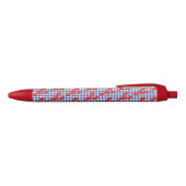 Stylo Bleu Lobster Gingham Coastal Maine Fun (Haut)