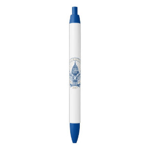 Stylo Bleu Logo 2017 présidentiel de penny d'atout