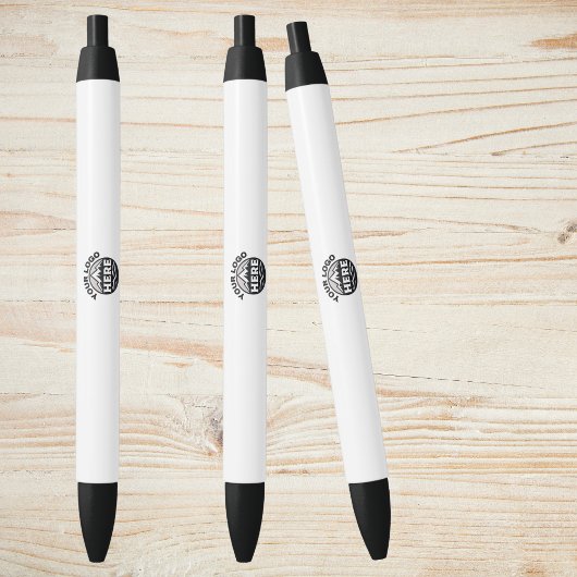 Stylo Bleu Logo commercial promotionnel simple