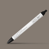 Stylo Bleu Logo de l'entreprise & Coordonnées sur des Objets 