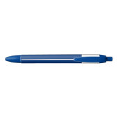 Stylo Bleu Logo, nom, profession Bleu (Dos)