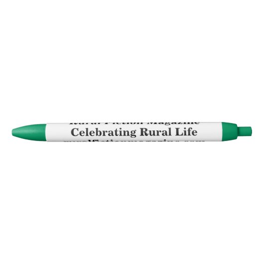 Stylo Bleu Magazine de fiction rurale (Devant)