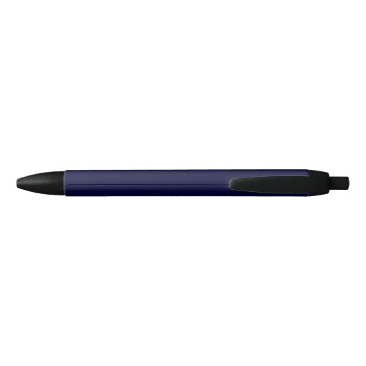Stylo bleu marine classique (Dos)
