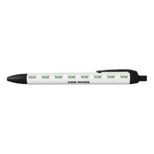 STYLO BLEU MARQUE BLANCHE MODERNE ET PERSONNALISABLE VÉRIFIÉE