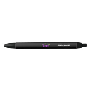 STYLO BLEU MARQUE PERSONNALISABLE NOIRE VERIFIEE BRANDED STYL
