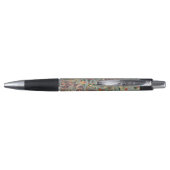 Stylo Bleu Melon Vert Marbré Vintage (Dos)