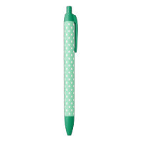 Modèle classique élégant vert menthe blanc pointil